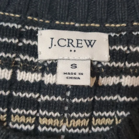 J Crew Factory Tweed Lady Cardigan Black & white Size Small - Picture 6 of 8